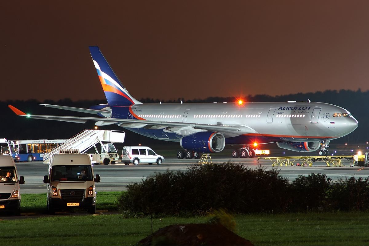 Airplane in Russia